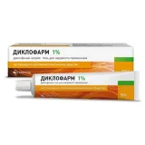 Упаковка: Диклофарм, гель 1%, 50 г