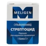 Упаковка: Стрептоцид, порошок, 5 г (банка)