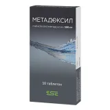 Упаковка: Метадоксил, таблетки 500 мг, 10 шт.