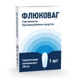 Упаковка: Флюковаг, суппозитории вагинальные 300 мг, 1 шт.