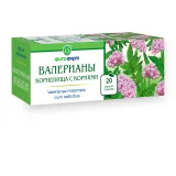 Упаковка: Валерианы корневища с корнями, фильтр-пакеты 1,5 г, 20 шт.