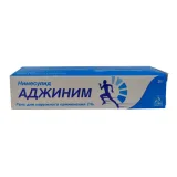 Упаковка: Аджиним, гель для наружного применения 1% 20г, 1 шт.