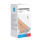 Упаковка: Нафтифин-АВВА, раствор для наружного применения 1%, флакон-капельница 20 мл