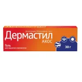 Упаковка: Дермастил Акос, гель для наружного применения 1 мг/г, туба 30 г