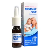 Упаковка: Оксилайн Рино, спрей назальный 0,05 %, флакон 15 мл