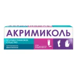 Упаковка: Акримиколь, крем для наружного применения 2%, 30 г
