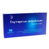 Упаковка: Глутаргин алкоклин, таблетки 1 г, 10 шт.
