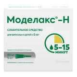 Упаковка: Моделакс-Н, раствор для ректального введения, туба 5 мл, 20 шт.