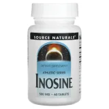 Упаковка: Source Naturals, Athletic Series, инозин, 500 мг, 60 таблеток