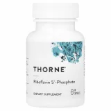 Упаковка: Thorne Research, Рибофлавин 5' фосфат, 60 капсул