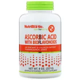 Упаковка: NutriBiotic, Immunity, аскорбиновая кислота с биофлавоноидами, кристаллический порошок, 227 г (8 унций)