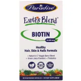 Упаковка: Paradise Herbs, Earth's Blend, биотин, 10 000 мкг, 90 вегетарианских капсул