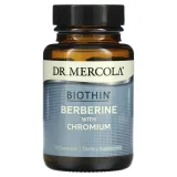 Упаковка: Dr. Mercola, Biothin, берберин с хромом, 30 капсул