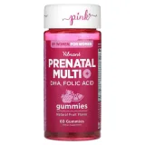 Упаковка: Pink, Vibrant Prenatal Multi + DHA, фолиевая кислота, натуральные фрукты, 60 жевательных таблеток
