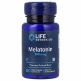 Упаковка: Life Extension, Мелатонин 100 овощных капсул