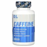 Упаковка: EVLution Nutrition, Кофеин, 200 мг, 100 таблеток