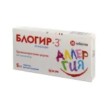 Упаковка: Блогир-3 таблетки для рассасывания 5мг №30