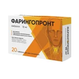 Упаковка: Фарингопронт таблетки для расс. 0,01 № 20