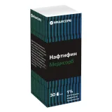 Упаковка: Нафтифин Медисорб 1% 30мл № 1