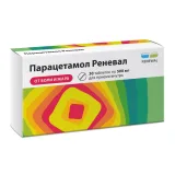 Упаковка: Парацетамол Реневал таблетки 500мг № 30