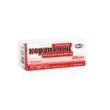 Упаковка: Кордиамин капли 25% 25мл