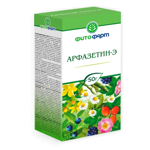 Упаковка: Арфазетин-Э, сбор растительный, 50 г