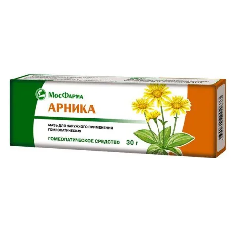 Упаковка: Арника, мазь 30 г