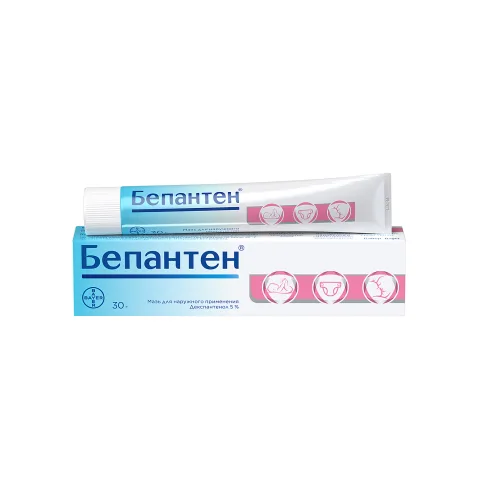 Упаковка: Бепантен мазь 5% 30г
