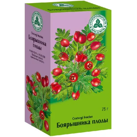 Упаковка: Боярышника плоды, 75 г