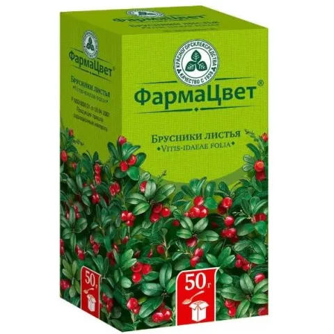 Упаковка: Брусники листья, 50 г