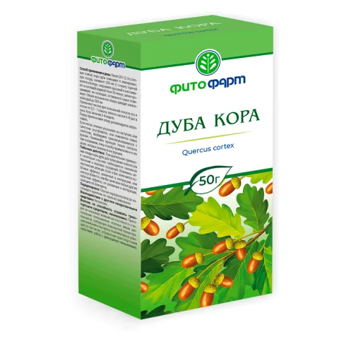 Упаковка: Дуба кора, 50 г