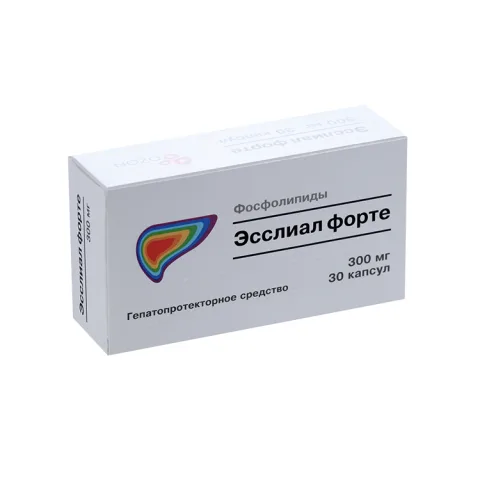 Упаковка: Эсслиал форте 300 мг, 30 шт, капсулы