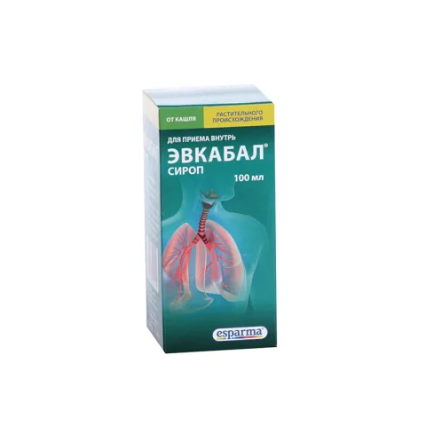 Упаковка: Эвкабал, 100 мл, сироп