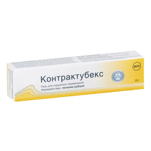 Упаковка: Контрактубекс, гель 20 г