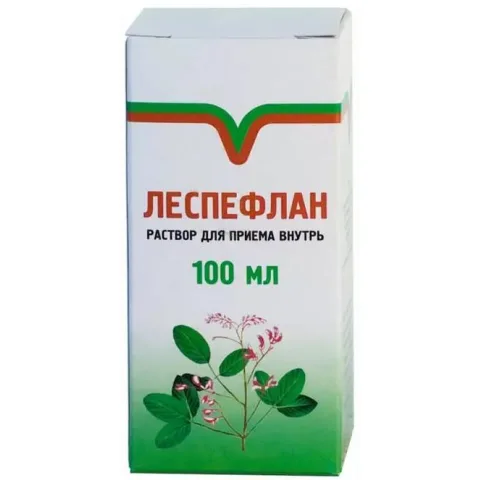 Упаковка: Леспефлан, раствор, 100 мл