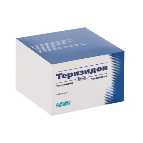 Упаковка: Теризидон 300 мг, 100 шт, капсулы