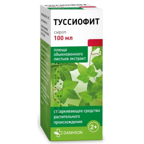 Упаковка: Туссиофит, 100 мл, сироп
