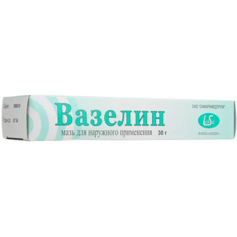 Упаковка: Вазелин, мазь 30 г