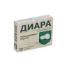 Упаковка: Лоперамид Диара 2 мг, 12 шт, таблетки жевательные