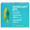 Упаковка: Экофуцин Дуо 300 мг+100 мг, 3 шт, суппозитории вагинальные