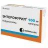 Упаковка: Энтерофурил, капсулы 100 мг, 30 шт.
