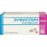 Упаковка: Эуфиллин 150 мг, 30 шт, таблетки