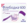 Упаковка: Флебодиа 600, таблетки покрыт. плен. об. 600 мг, 15 шт.