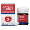Упаковка: Кардиомагнил, таблетки покрытые пленочной оболочкой 75 мг+15.2 мг, 30 шт.