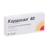 Упаковка: Кардосал 40 40 мг, 28 шт, таблетки покрытые пленочной оболочкой