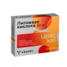 Упаковка: Липоевая кислота таблетки 30мг № 60 Витамир