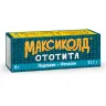 Упаковка: Максиколд Ототита капли ушные 1%+4% 17,1г