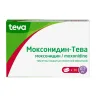 Упаковка: Моксонидин-Тева 0.2 мг, 30 шт, таблетки покрытые пленочной оболочкой