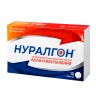 Упаковка: Нуралгон таблетки покрытые оболочкой пленочной 400мг + 325мг № 10