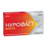 Упаковка: Нурофаст Форте таблетки покрытые оболочкой пленочной 400мг № 20